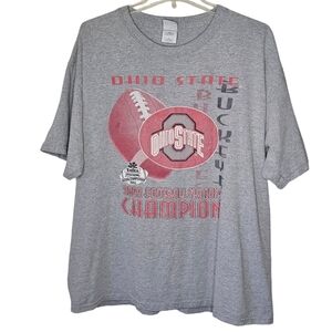 Ohio State Buckeyes Fiesta Bowl 2003 Champions on Gildan Ultra Cotton Size XL